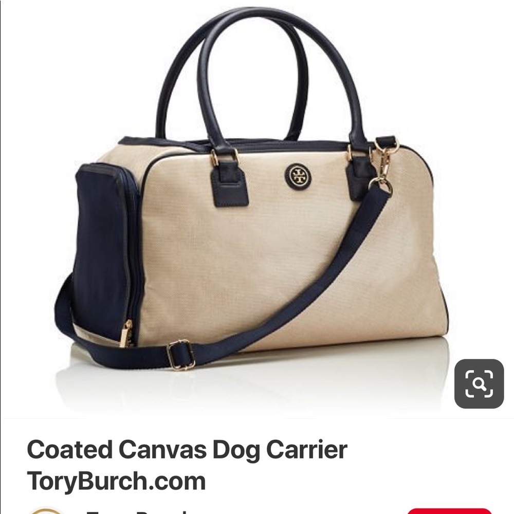 Tory Burch pet/dog carrier